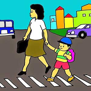 Giáo dục an toàn giao thông đường bộ cho trẻ