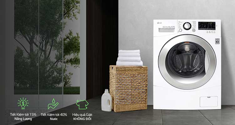 máy giặt LG Inverter 9 kg FC1409S2W